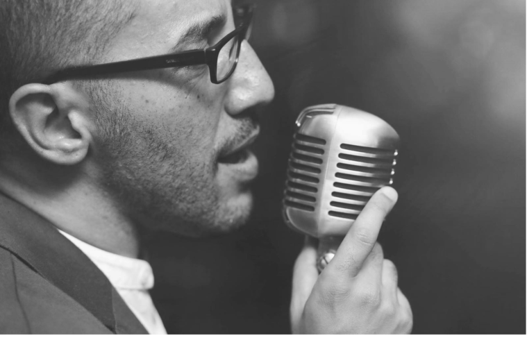 Ahmed Harfoush singing jazz