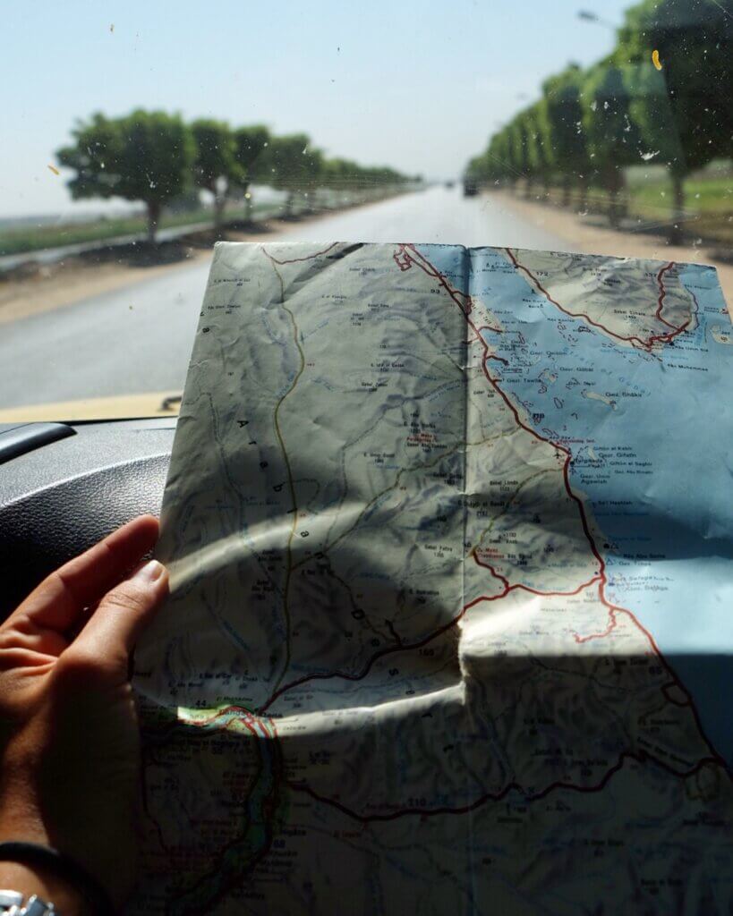 Noha Zayed traveling map
